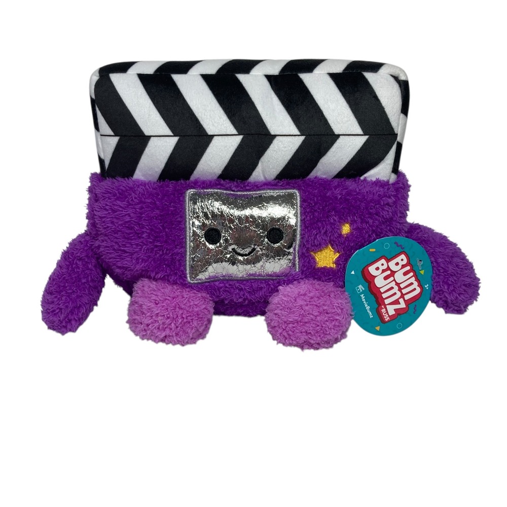 NEW BumBumz MovieBumz Connie Plush Purple Black 2023 Russ